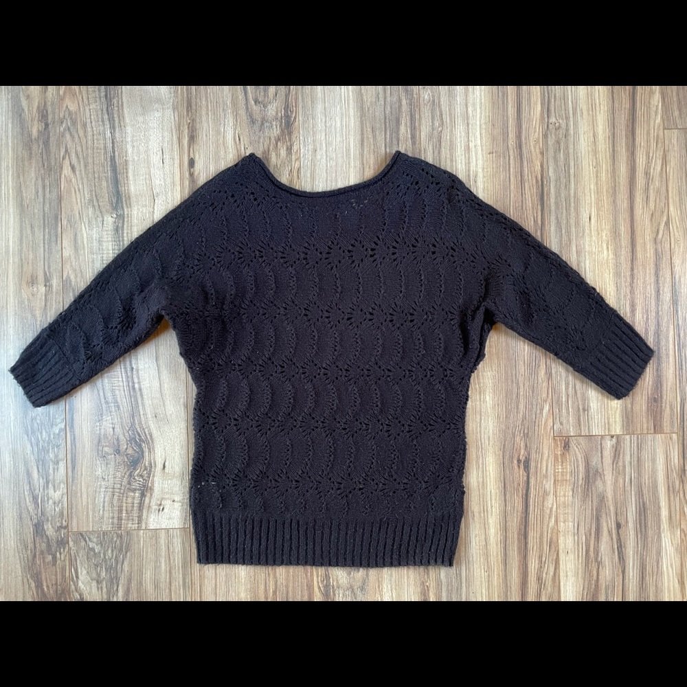 Lauren Conrad black sweater XS